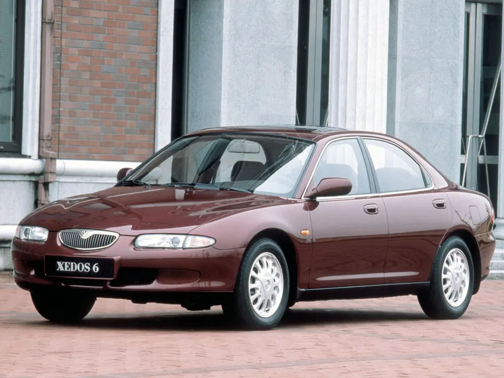 Mazda Xedos 6 (CA12A, CA12B) 1 поколение, седан (01.1992 - 07.1994)
